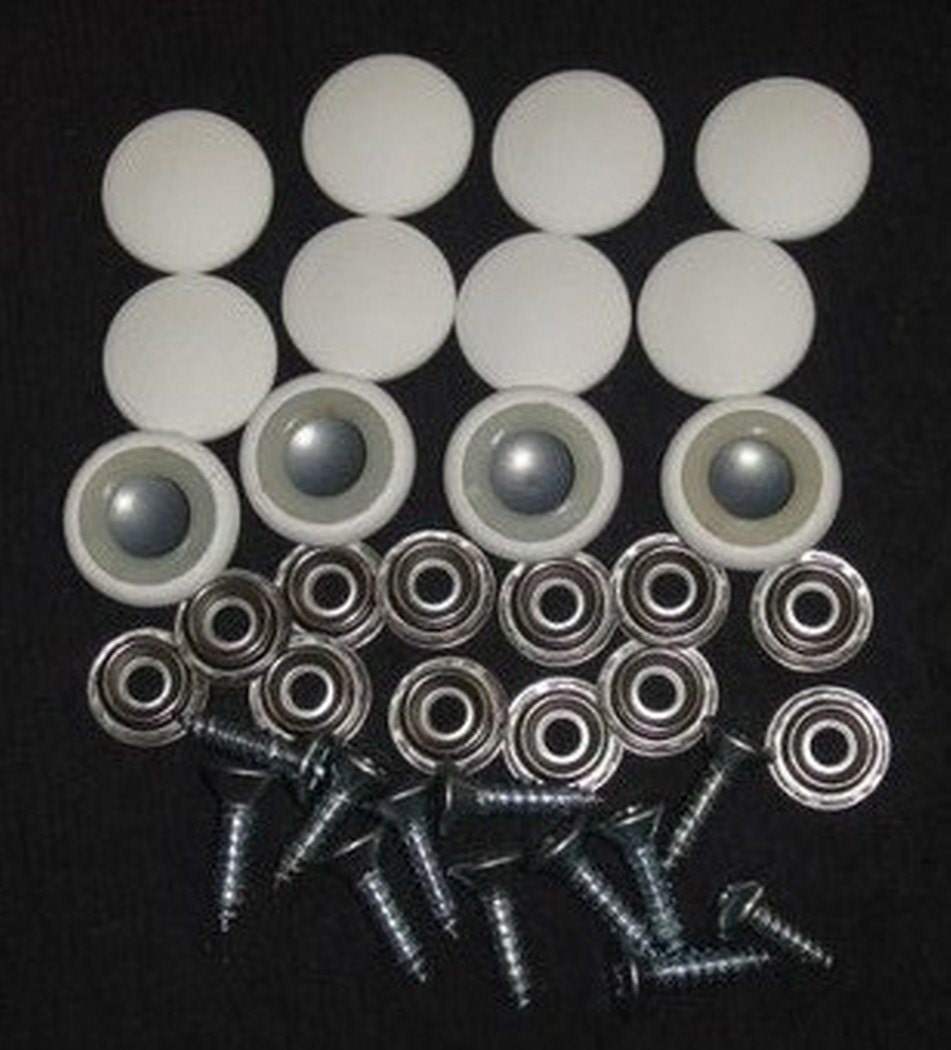 New Set Of 12 30 Dura Snap Upholstery Buttons RV Boat Bright