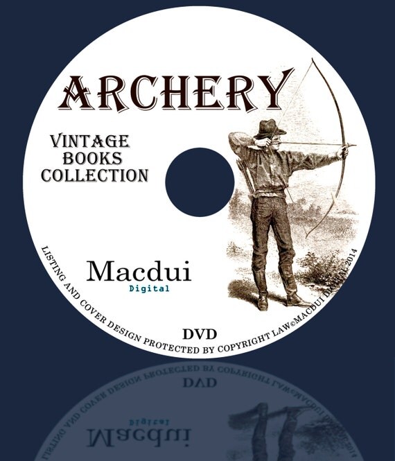 Archery Vintage Books Collection 40 PDF EBooks on 1 DVD