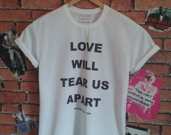 love will tear us apart shirt amazon