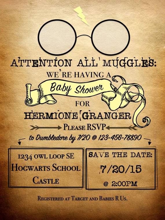 Harry Potter Invitation Template Free Download 7