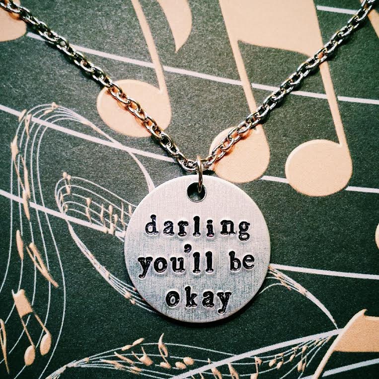 Pierce The Veil Darling You'll Be Okay Hand by YellowHippoDesigns