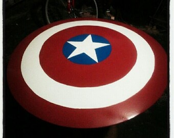 captain america shield ornament