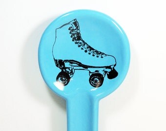spoon rest with a rollerskate on it. Made to Order / Pick Your Colour