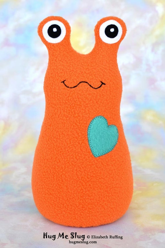 stuffed slug toy