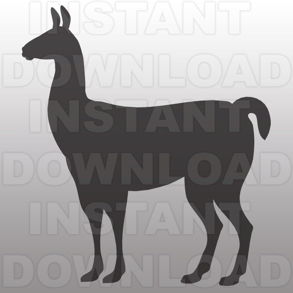 Download Llama SVG File Commercial & Personal Use Vector Art file by sammo