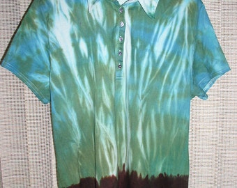 tie dye golf shirts