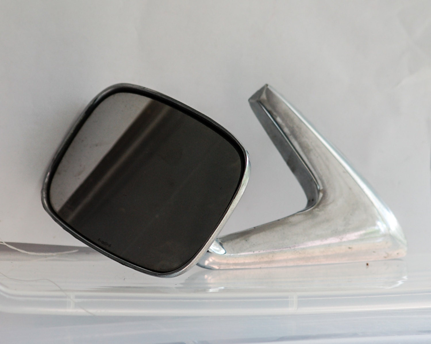Vintage 1960's 1970's Drivers Side View Mirror Chrome