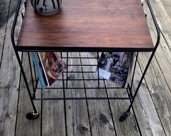 Mid Century RollingCart Magazine