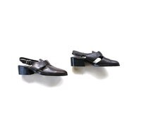 Chloé Brown Woven Woody Flat Mules Chloe