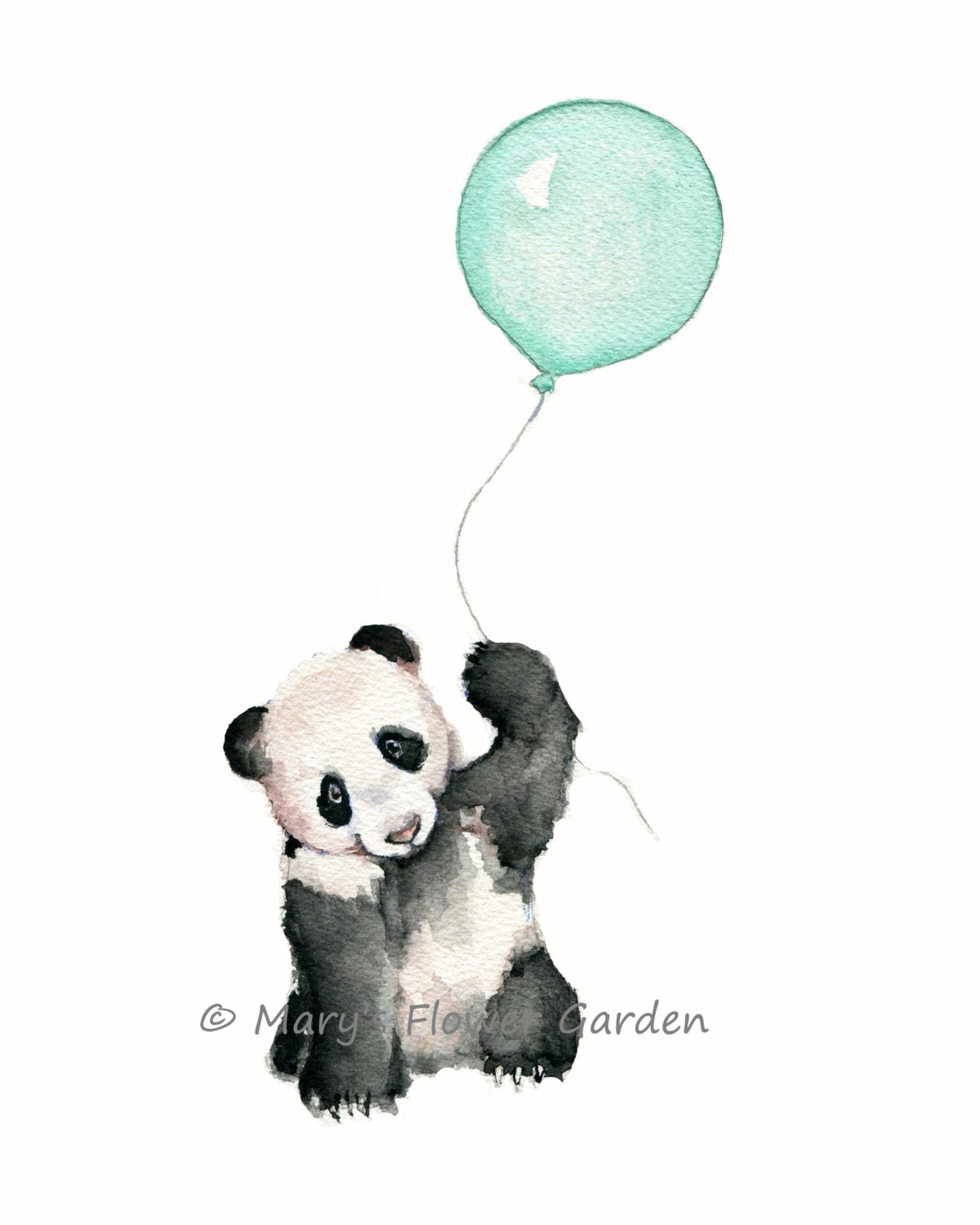 Art Nursery Mint Print Balloons Green Like This Item