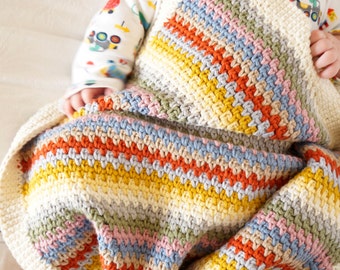 baby blanket crochet pattern – Etsy