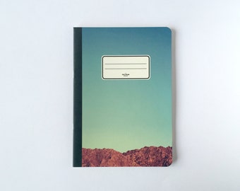 Moon Valley Notebook - Journal - Sketchbook - Blank pages - Lined pages