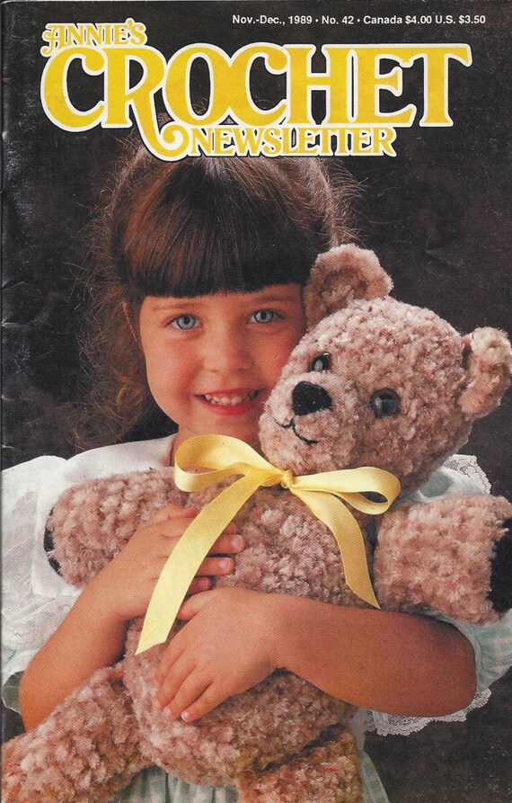 Annies Crochet Newsletter No. 42 by TheCraftyConnector on Etsy