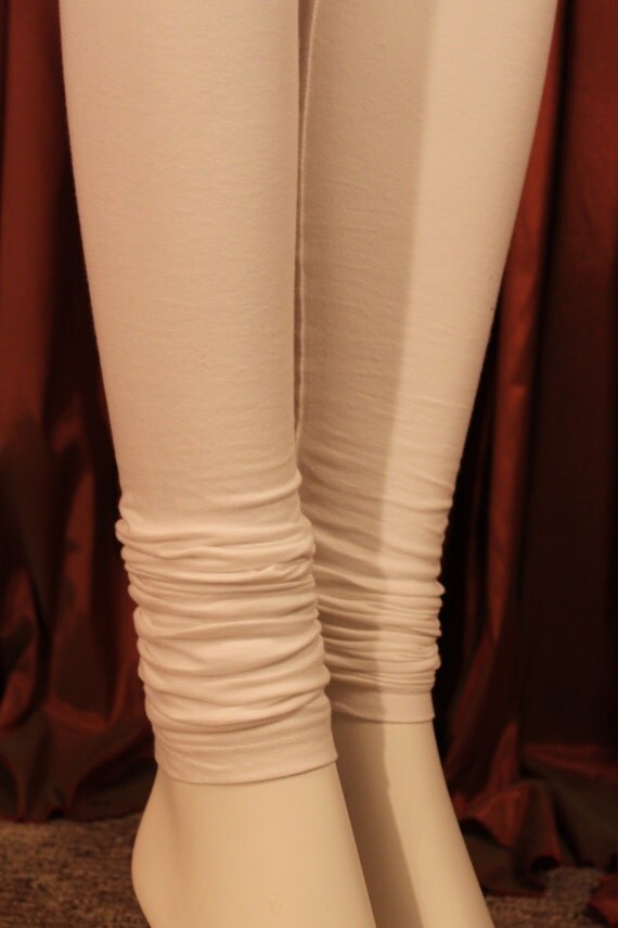 White Churridar Leggings Pakistani Indian