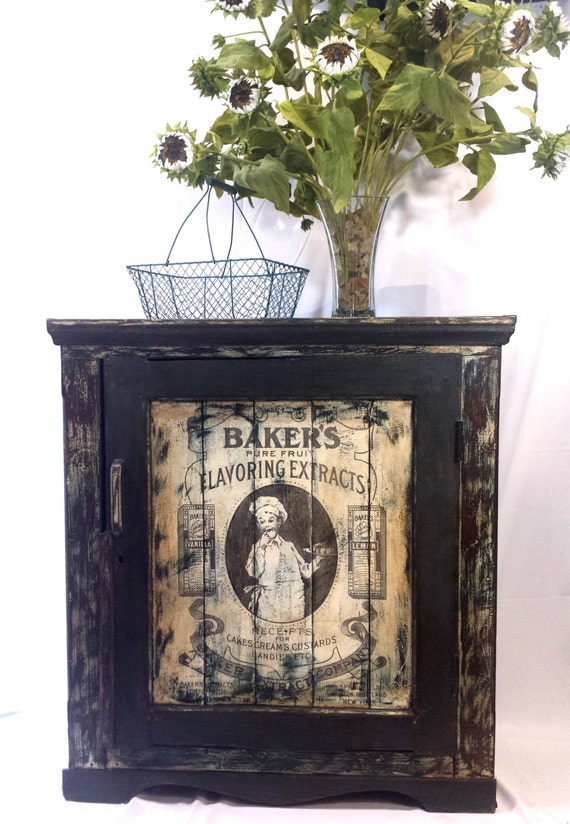 Vintage Farmhouse Large Rustic Glam Baker's