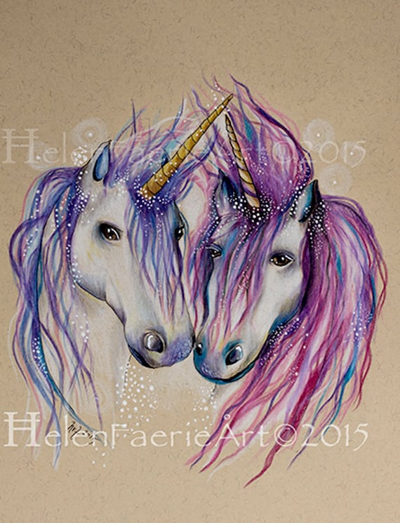 Fine Art Print 'Unicorn Love'