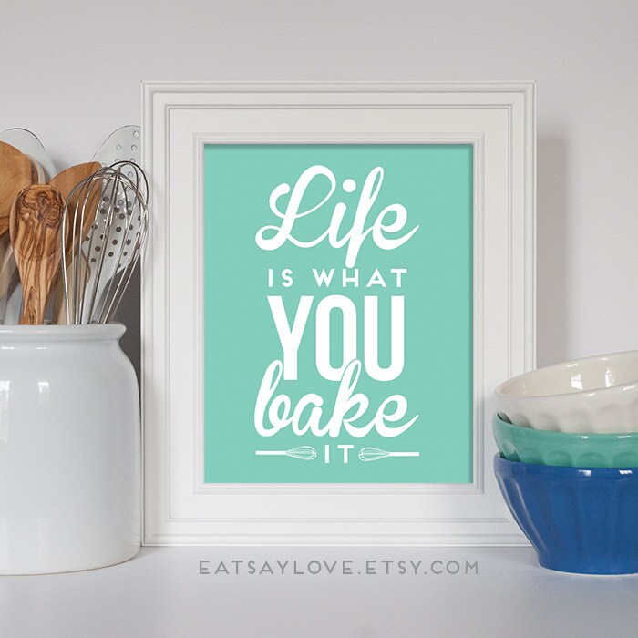 Baking Art Baking Gift Kitchen Art Kitchen Poster Kitchen