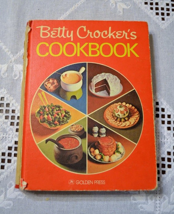 Vintage Betty Crocker"s Picture Cookbook SOLD on Ruby Lane Betty Crocker Cookbook 1976 Hardback Vintage Used Book Craft