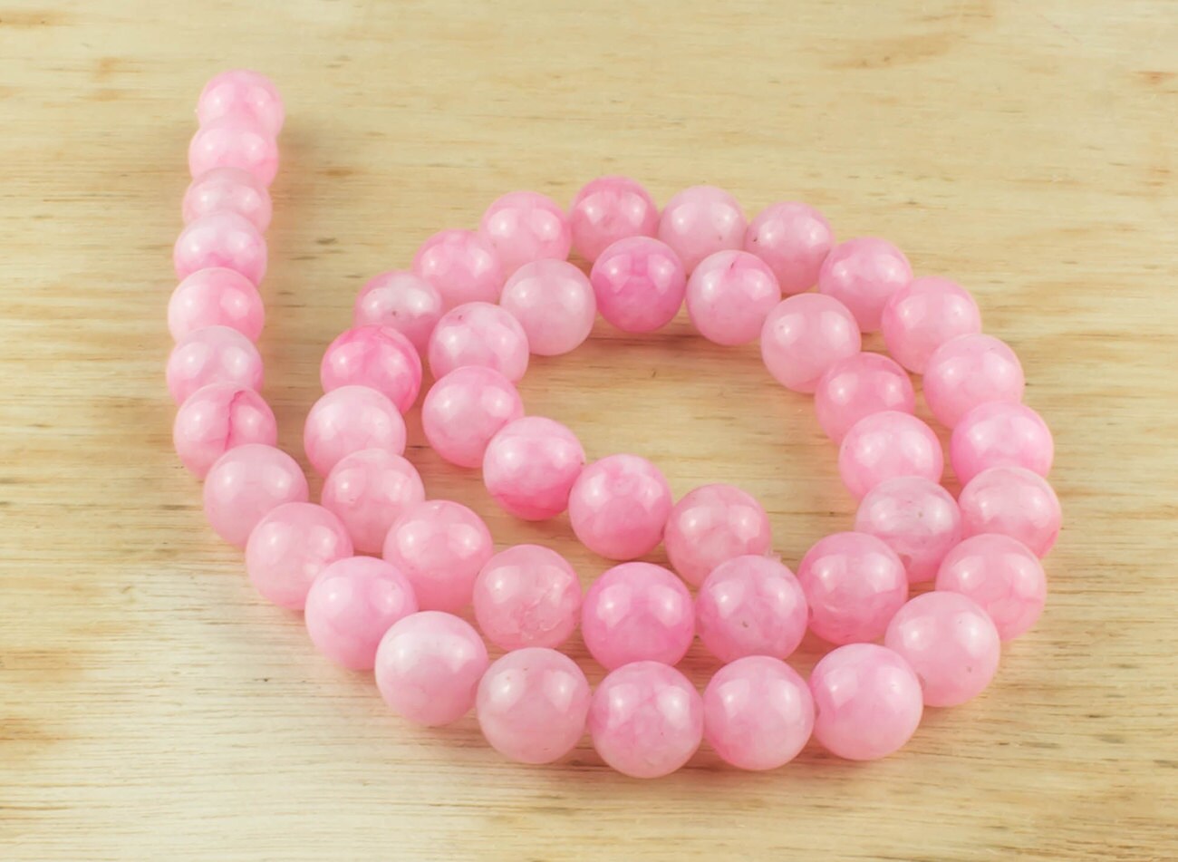 8 mm pink agate beads Light pink agate beads Agate by Beesnsun