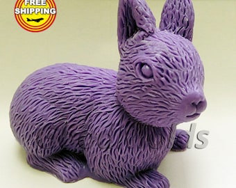 Rabbit 3d soap mold silicone molds mold for soap mold silicone mold animals mold free shipping