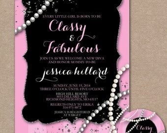 Chanel Party Invitations Template 4