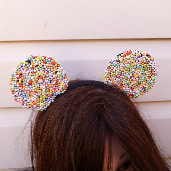 Kawaii  Sprinkles Minnie Ears Headband.