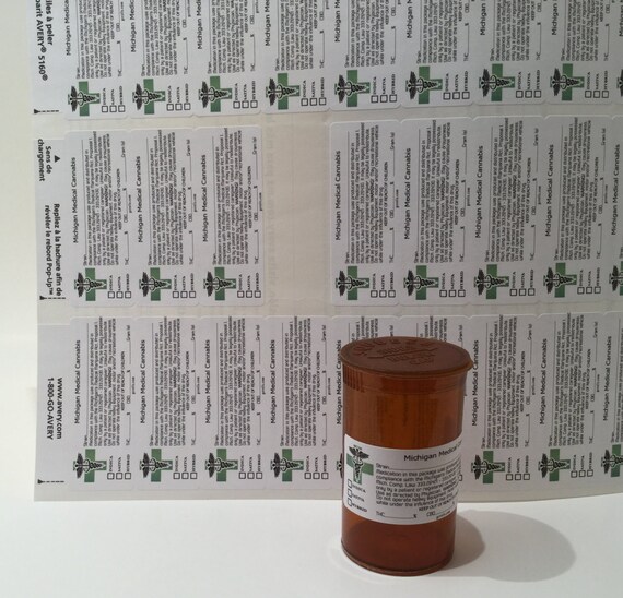 Michigan Green Cross Medical Cannabis Label Download by GCPKG