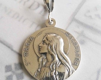 Mary magdalene medal | Etsy