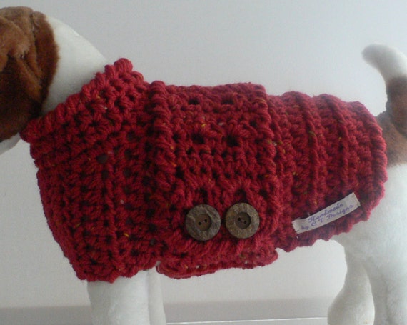 Dog Sweater Extra Large Pet Clothes For Dogs Big by RockingPony