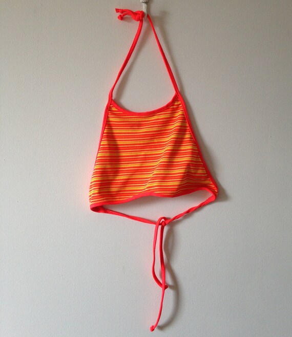 90's Halter Bathing Suit Top crazy sexy cool