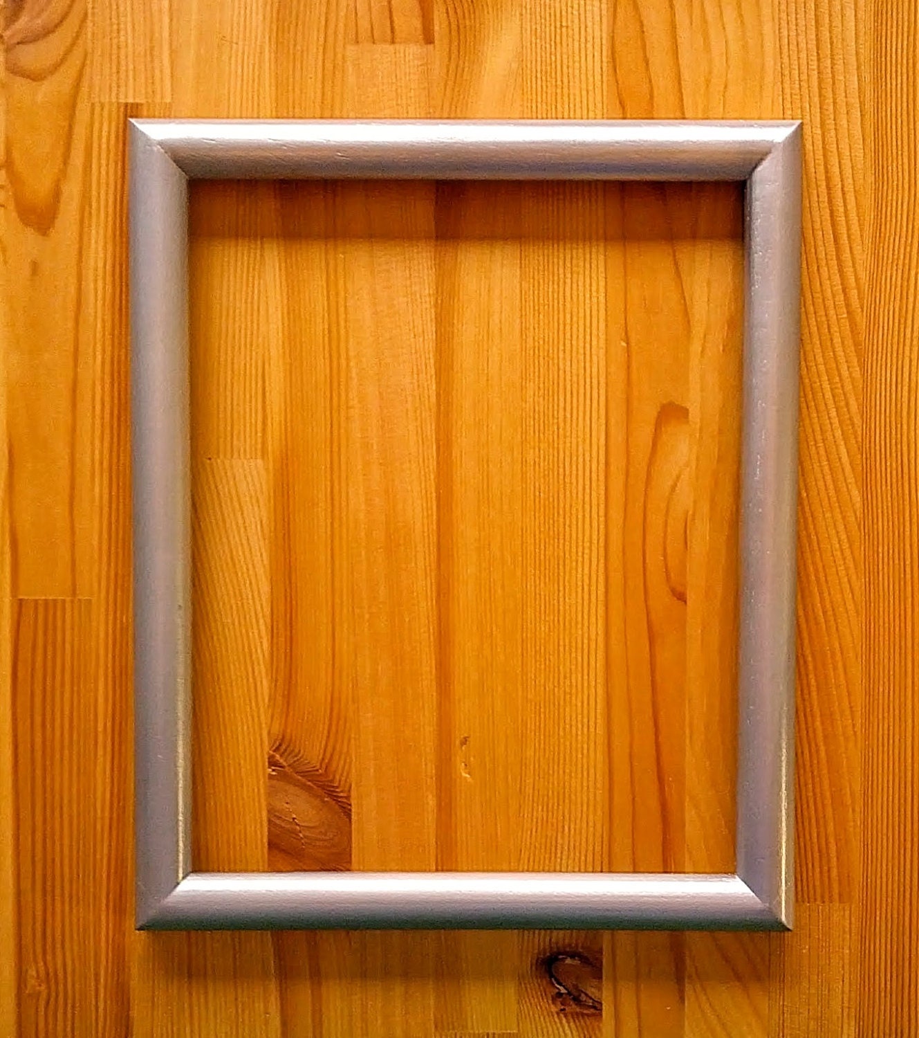 Salvaged 8x10 silver picture frame