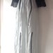 Silk handpainted palazzo pants pyjama black blue