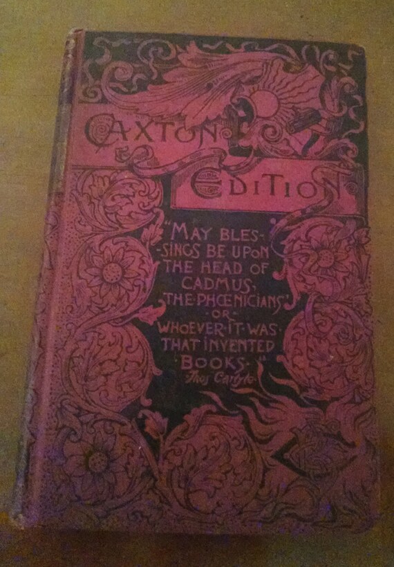 Vintage Caxton Edition Book Old Books Short Stories Vintage