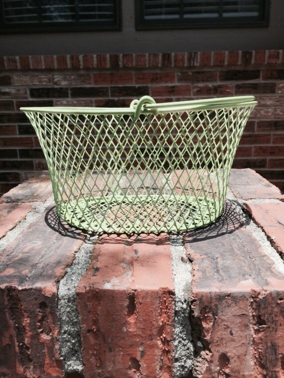 Lime Green Basket
