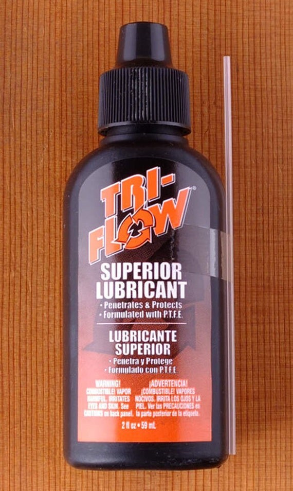 TRIFLOW PTFE Teflon Superior Lubricant Protect Lubricating Oil 2 oz drip drop