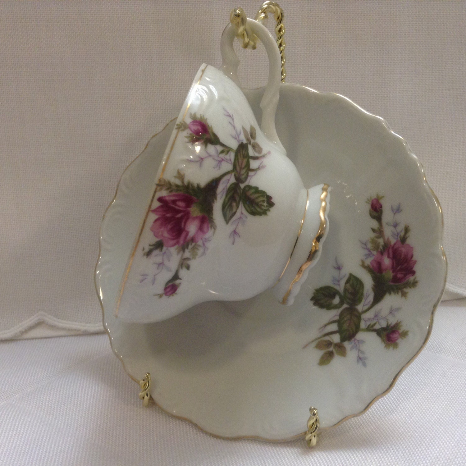 Beautiful footed tea cup