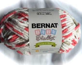 blanket flower pot baby bernat Bernat WOODSY Skein 10.5 oz Bernat 10790 Blanket Big Yarn