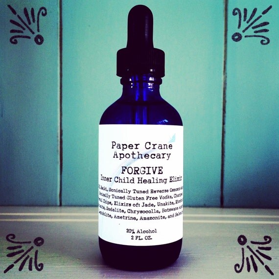 Inner Child Healing Elixir Gem by PaperCraneApothecary