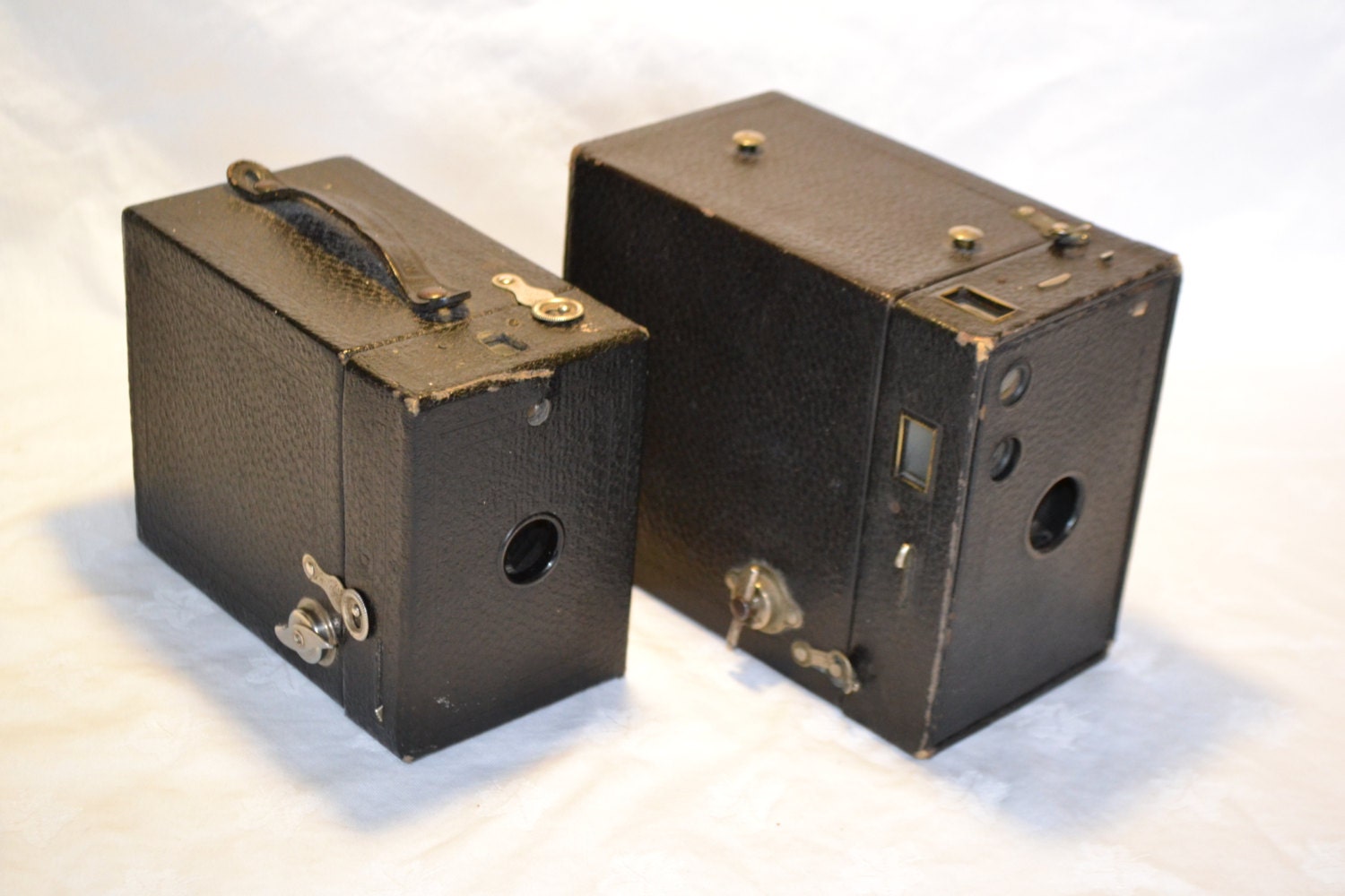 2LOT antique Box Camera Kodak 2A Brownie & 2 by MakeUSOffer