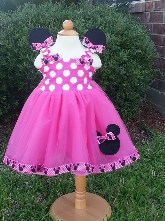 Minnie Mouse Themed Party Dress Package By Designsbykcc On Etsy