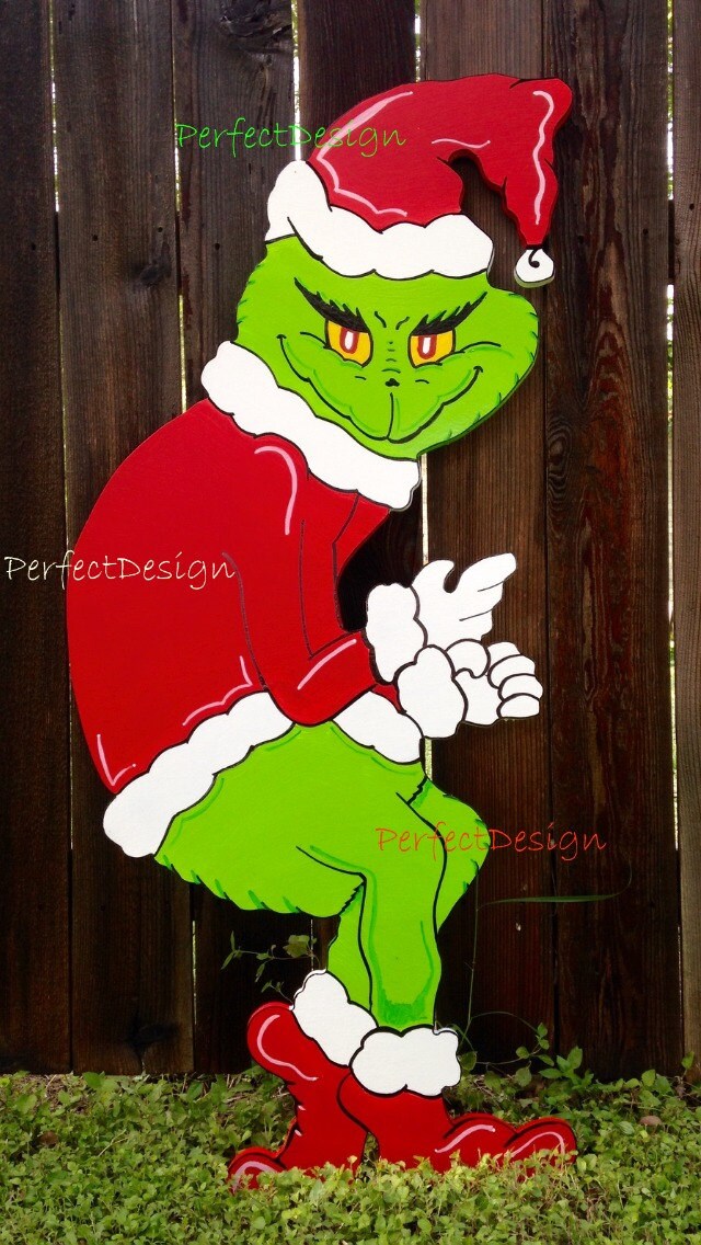 grinch stealing the christmas lights yard art by grinch stealing the christmas lights yard art by