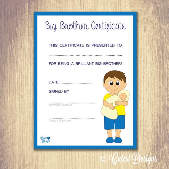 items-similar-to-big-brother-certificate-brown-hair-printable-download-children-s-decor