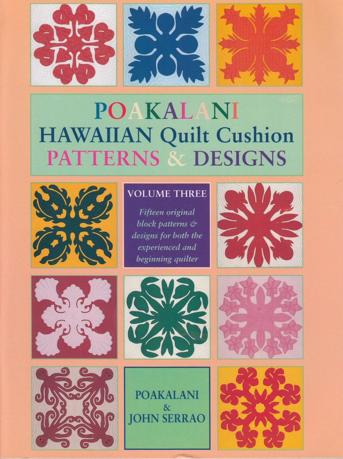 Patterns For Quilting Poakalani Hawaiian by SimplyCraftSupplies