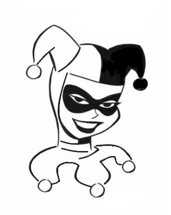 items similar to harley quinn vinyl decal free shipping
