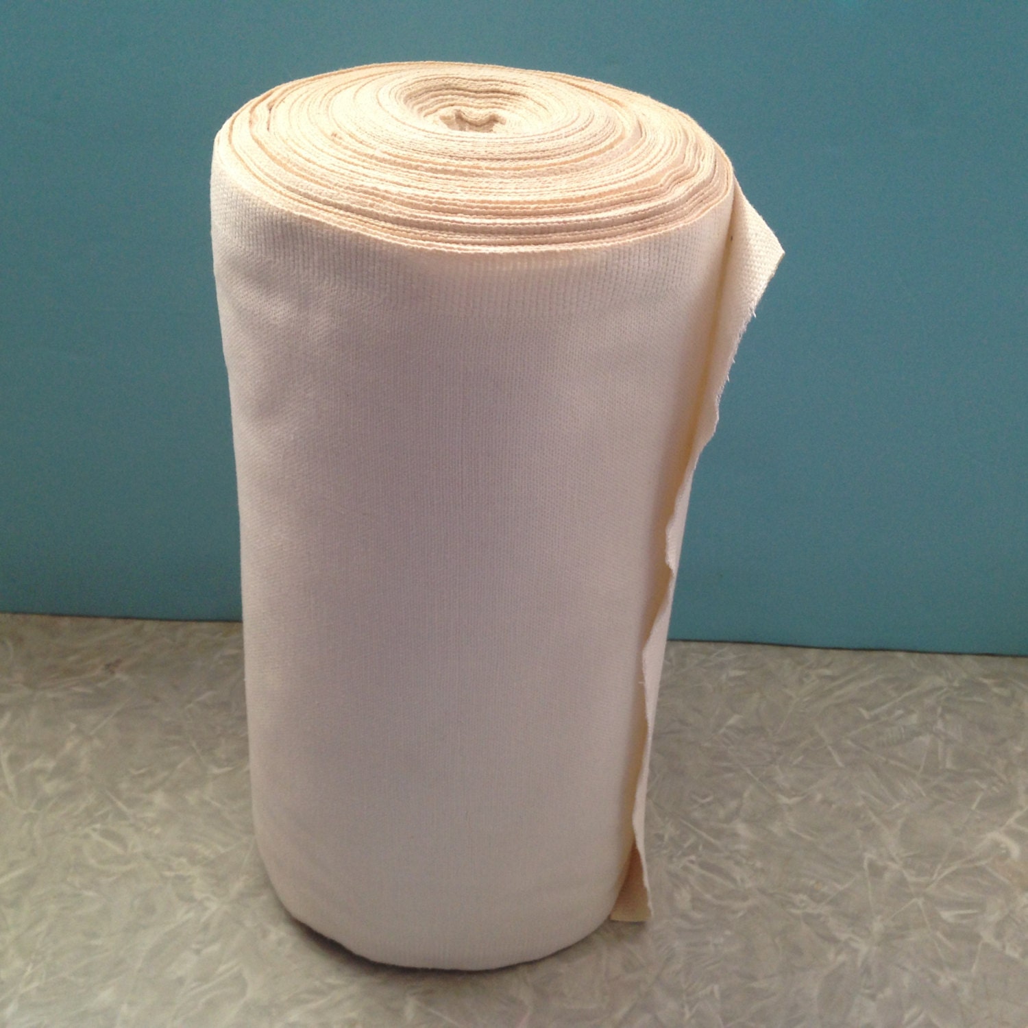 Vintage gas station restroom cloth towel roll for continuous