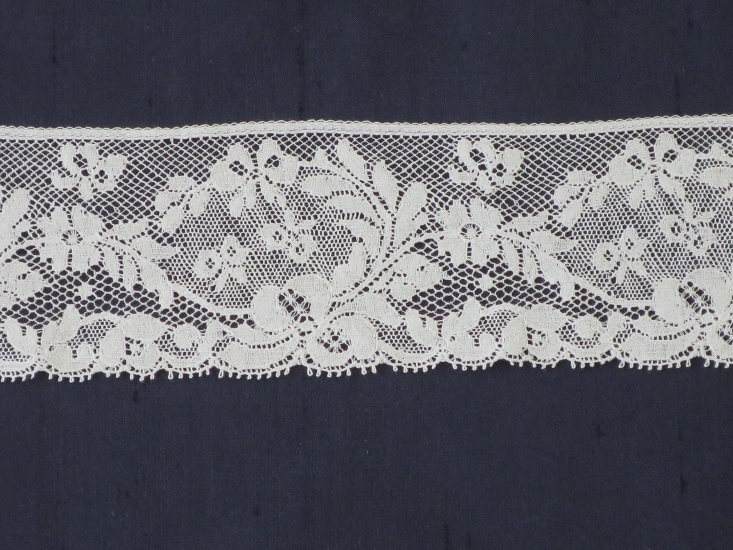 White French Lace Edging Heirloom Sewing Lace 2 1/4