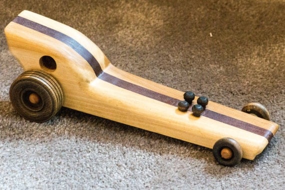 Handmade Wooden Dragster