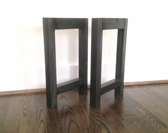Metal Bench Legs - **FREE SHIPPING** - Steel Bench Legs