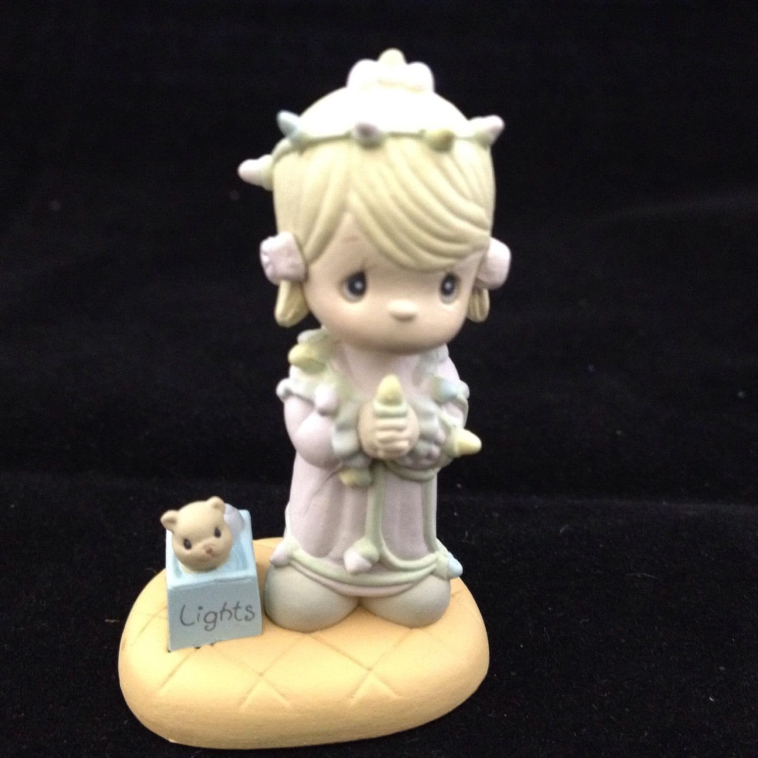 Precious Moments Miniature Girl Figurine May Your