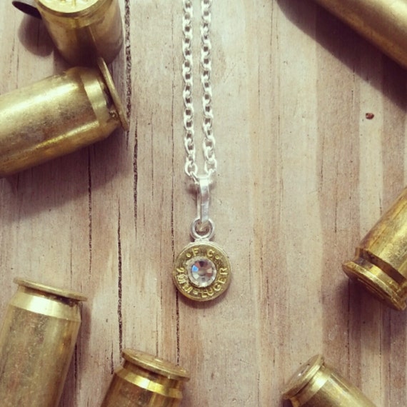 Items similar to 9mm Bullet Necklace on Etsy